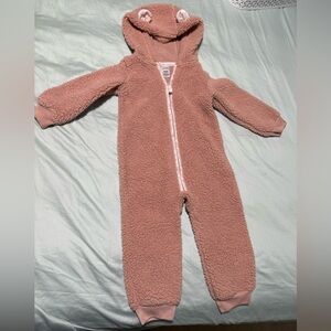 Carters Girls Bunting Suit 24 Months, Pink
